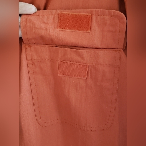 ARIZONA JEAN CO MENS JACKET ORANGE SZ L - Picture 8 of 9